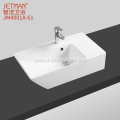 left decorative art ceramic sink